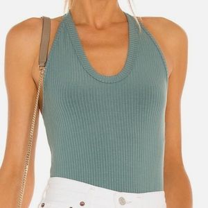 Free People Speed Dial Bodysuit - Sea Breeze - Small